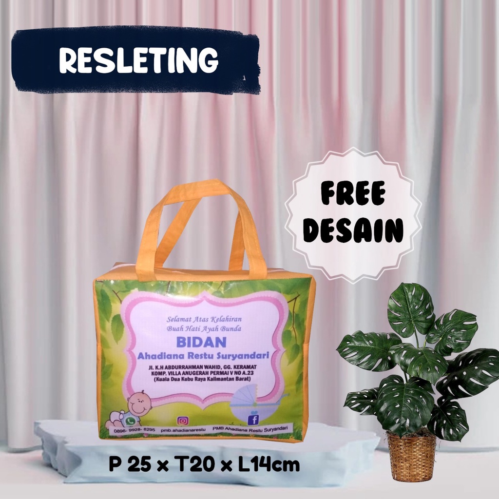 TAS BIDAN PERSALINAN / TAS BIDAN PARTUS / TAS BINGKISAN PASCA LAHIRAN