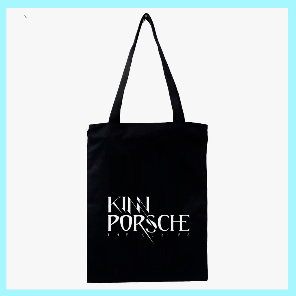 NEW Stringbag /Totebag Motif Kinn Porsche bahan kain drill raikantopeni thai merchandise || kiiyoomii ||