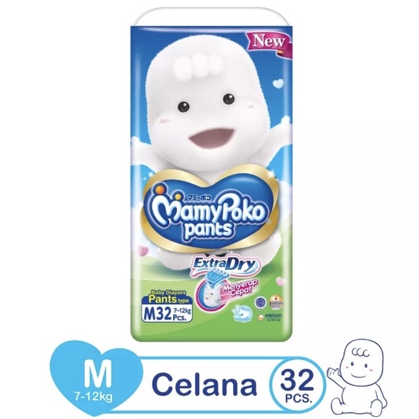 Mamypoko Pants Extra Dry M 32