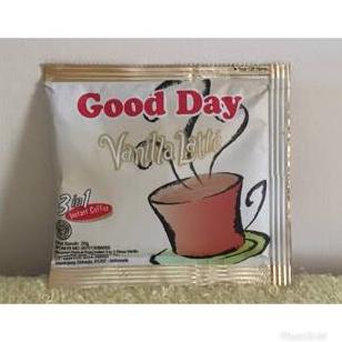 

Cuci Gudang Awal Tahun Good Day 3in1 Vanilla Latte 20 gram (1 renceng 10 sachet) Cuci Gudang Awal Tahun