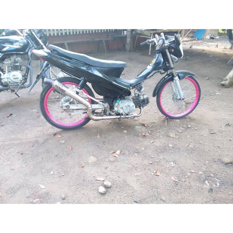 Gulu banyak/Leher knalpot full cacing all motor bebek diameter 50 mm ada