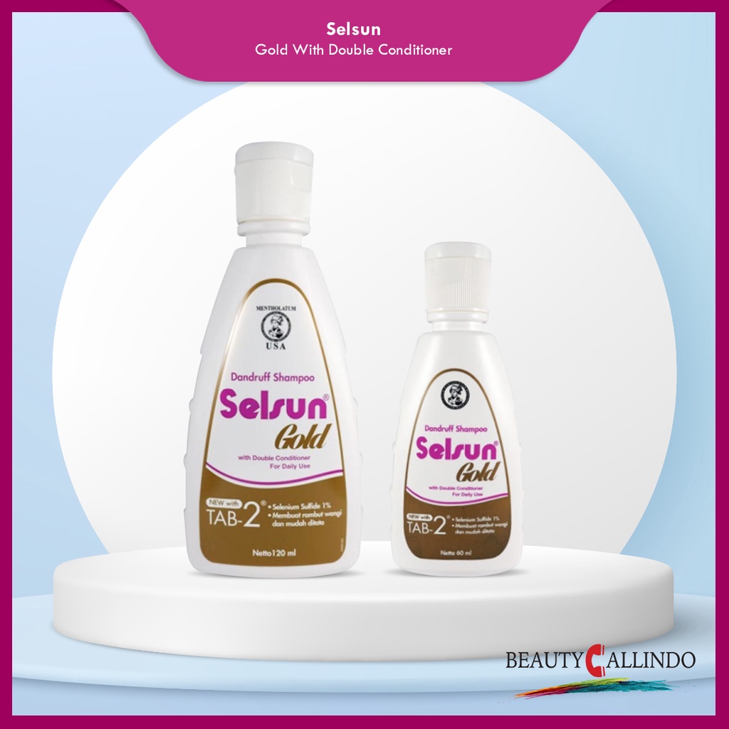 Selsun Gold With Double Conditioner Shampoo Anti Ketombe