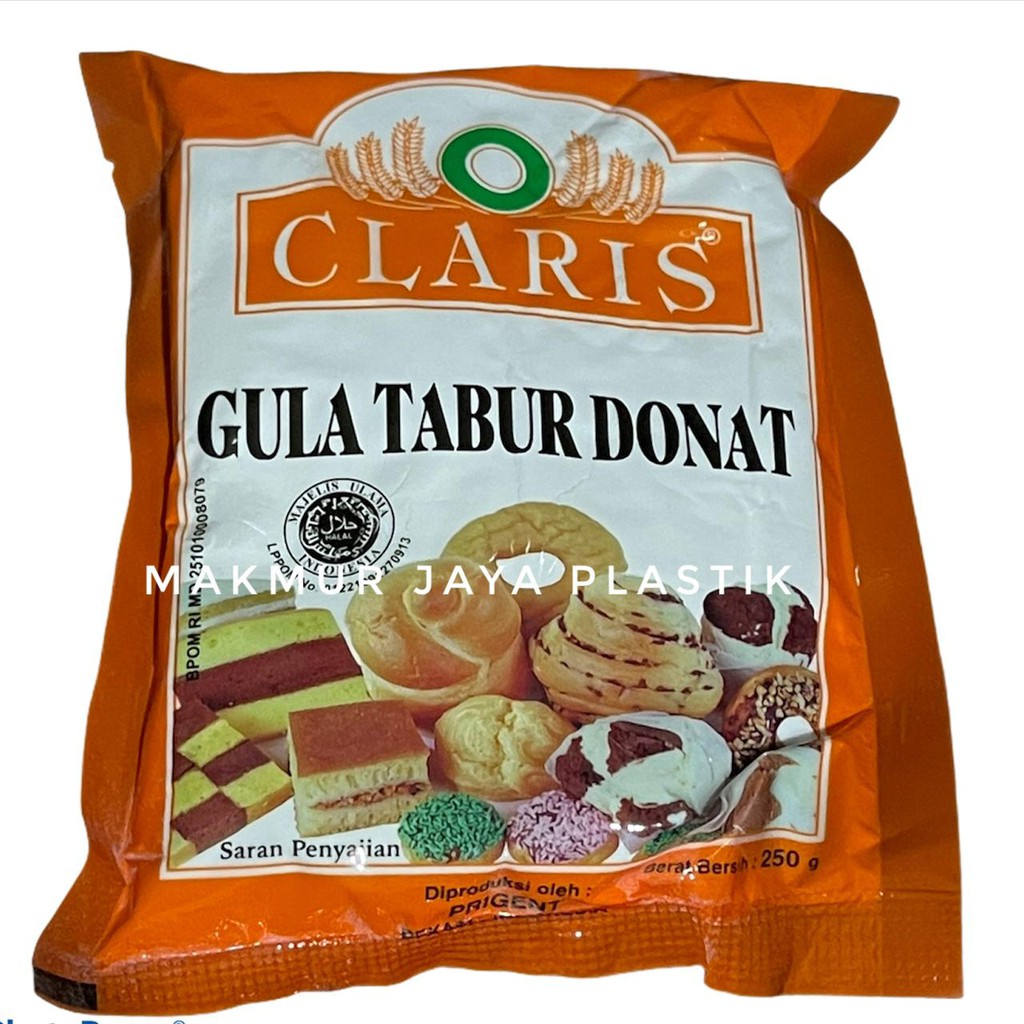 

TEPUNG TABUR BUBUK GULA HALUS DONAT ORANGE 250 GR