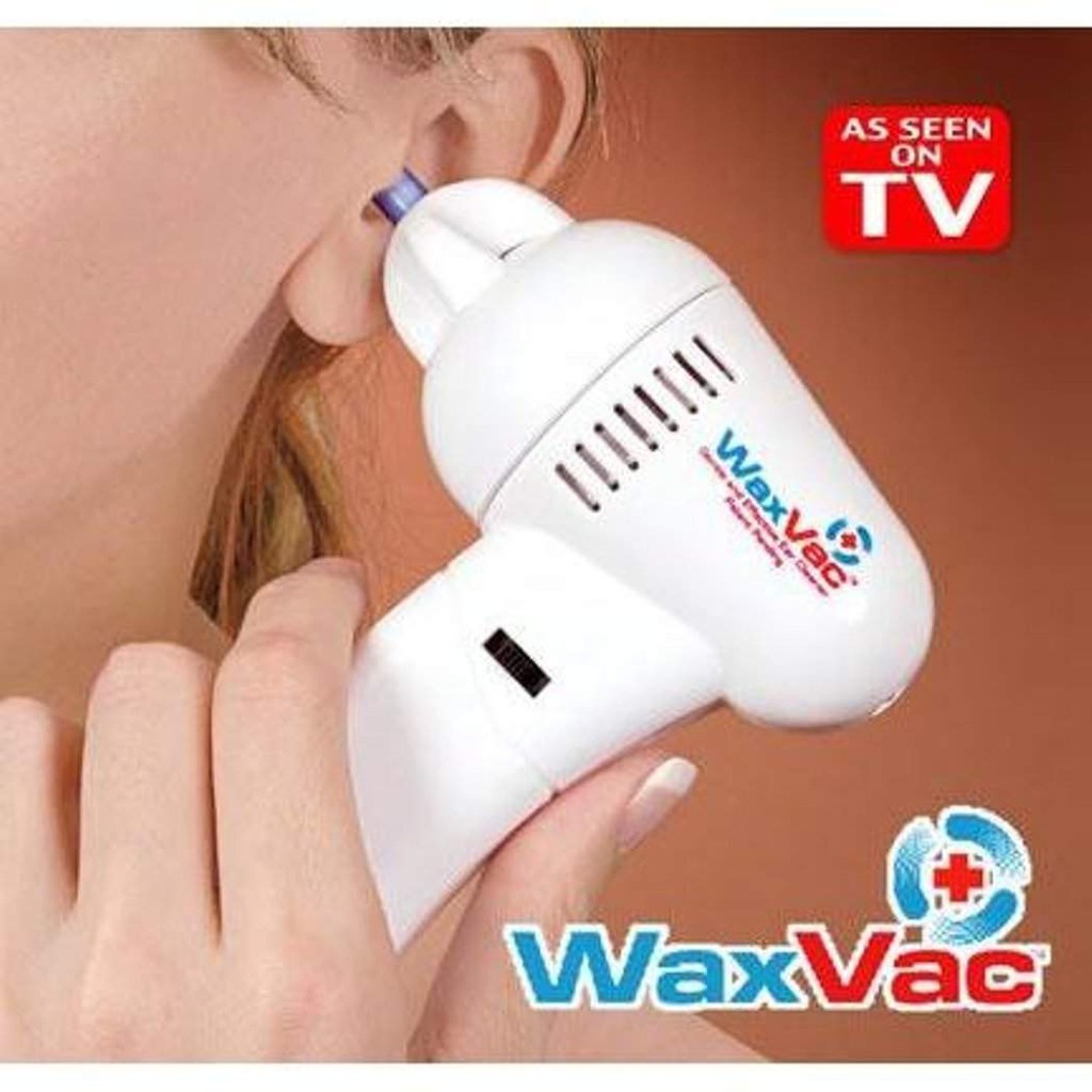 Waxvac Alat Pembersih Telinga Korek Kuping Otomatis Earwax