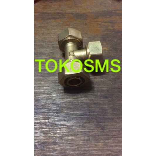 Tee sambung / T pipa air panas model rifeng dan westpex ukuran 3/4 (20mm) 20 mm 1620