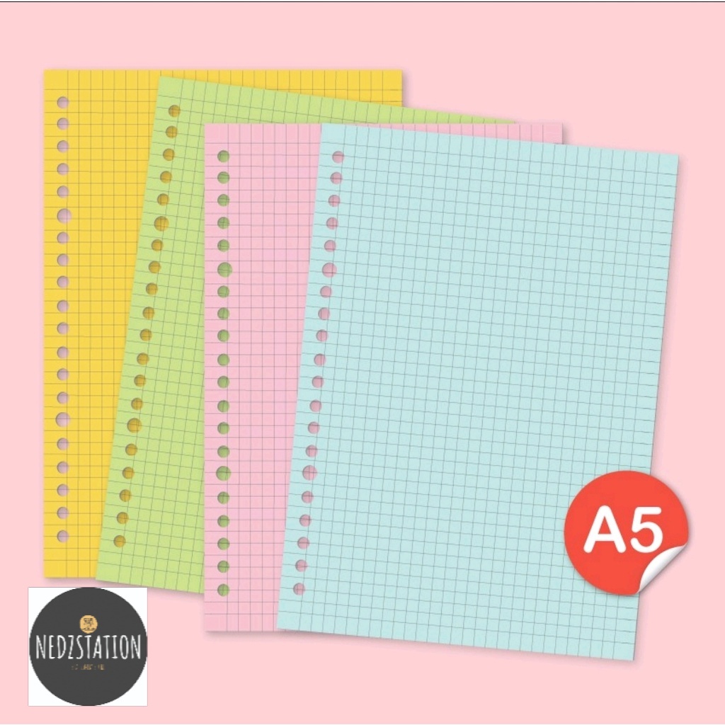 

Loose Leaf A5 HVS Warna