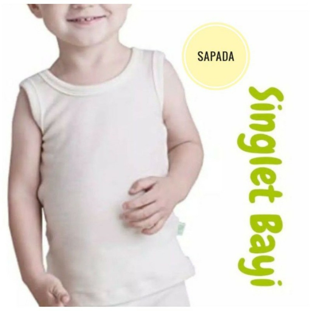 12 PCS KAOS DALAM ANAK PEREMPUAN/ SINGLET ANAK/ KAOS DALAM ANAK/ BAJU DALEMAN ANAK