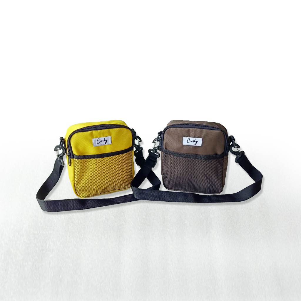 HSTR Tas Selempang Slingbag Crossbody Pouch Pria Wanita Cowok Cewek Unisex Original GROSIR DISTRO original Casual harian kecil mini S11N