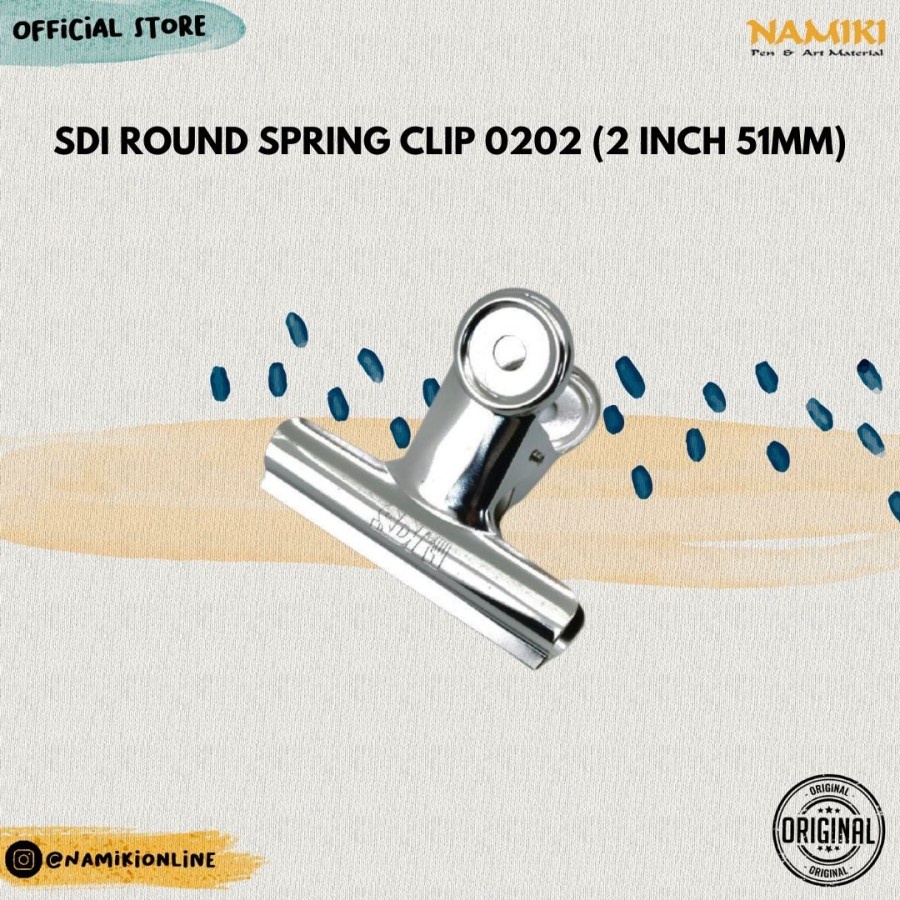 

SDI Round Spring Clip 0202 Stainless Steel 2 Inch 51mm