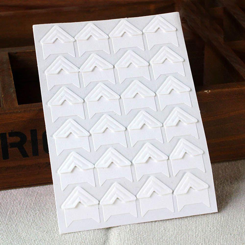 Lanfy Stiker Kertas Sudut Retro Handmade Stiker Scrapbooking Album Vintage Craft
