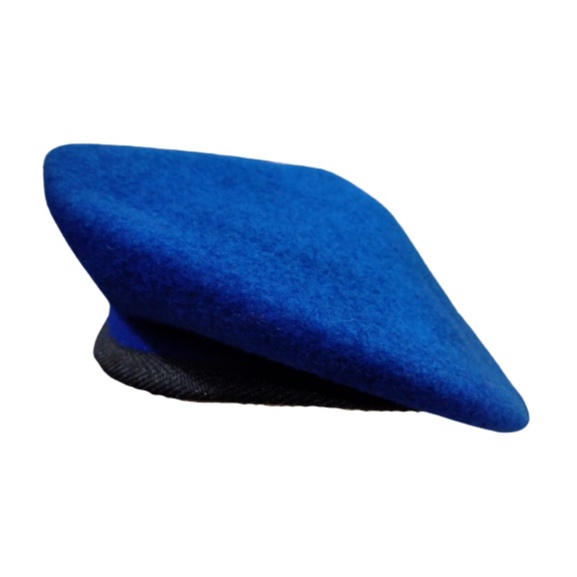 Baret Camel Polair Baret Biru Polairud
