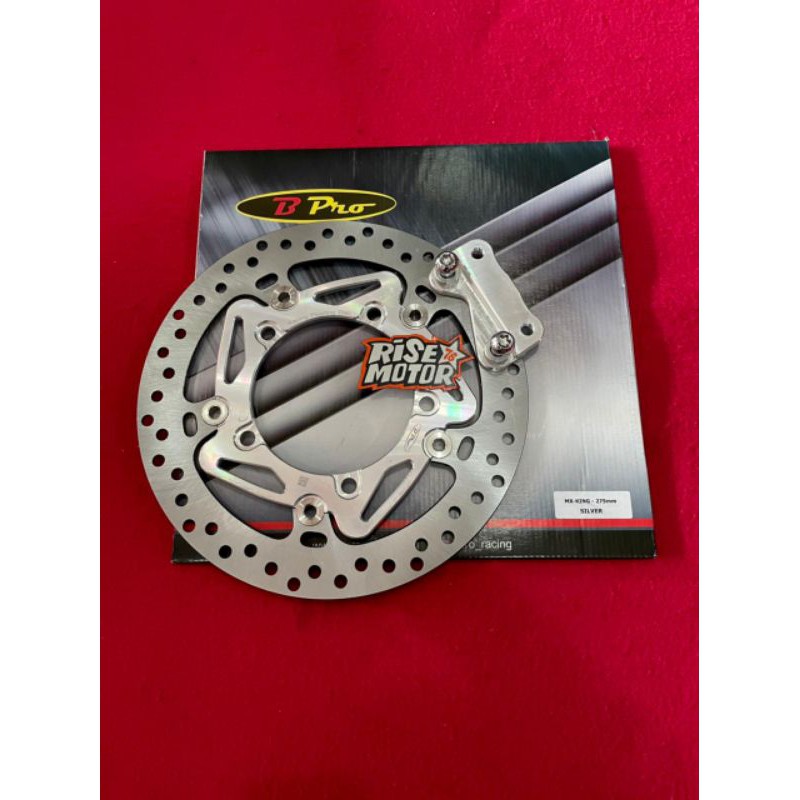 Piringan  Disc BPro MX King 275 mm Silver