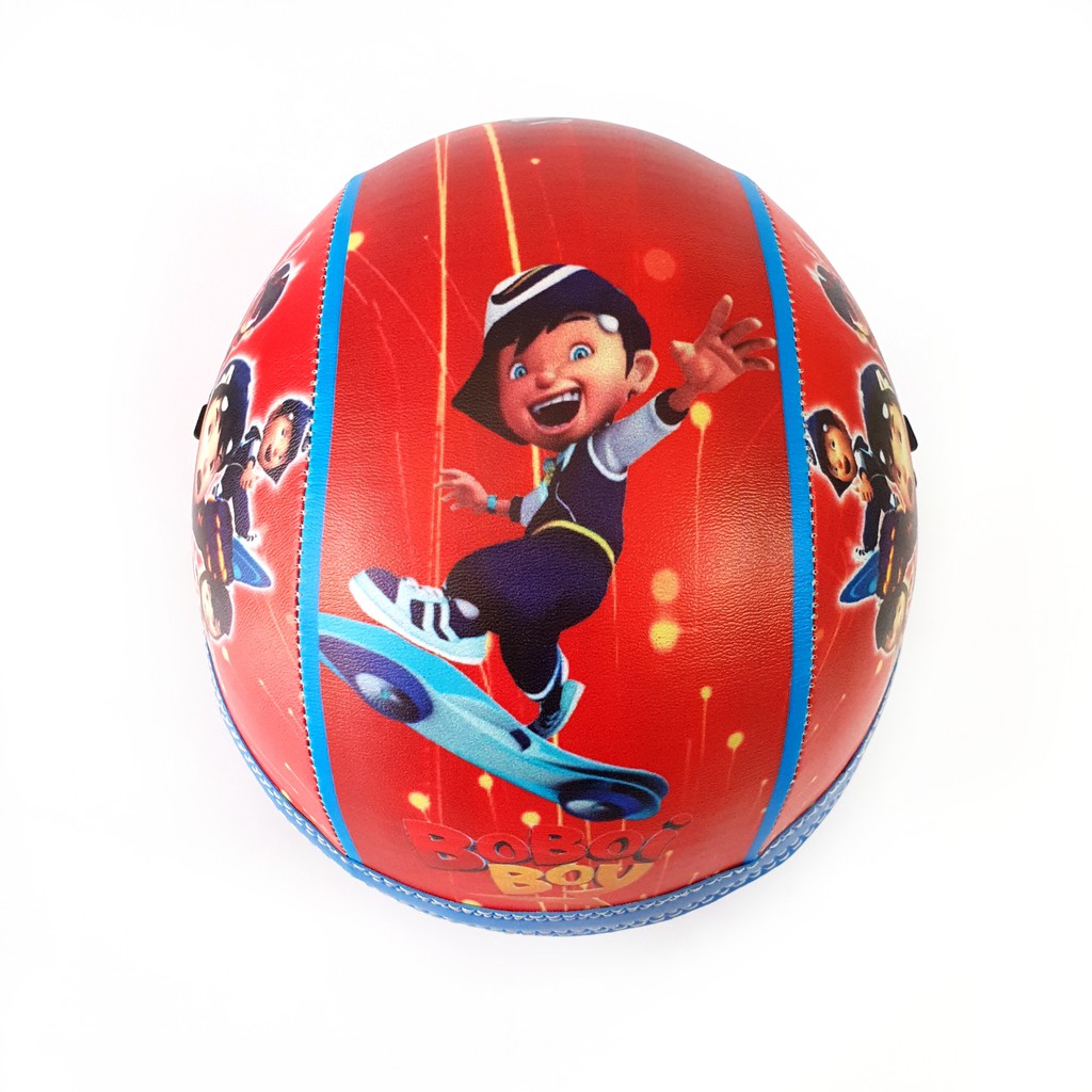 Helm anak retro special karakter boboiboy