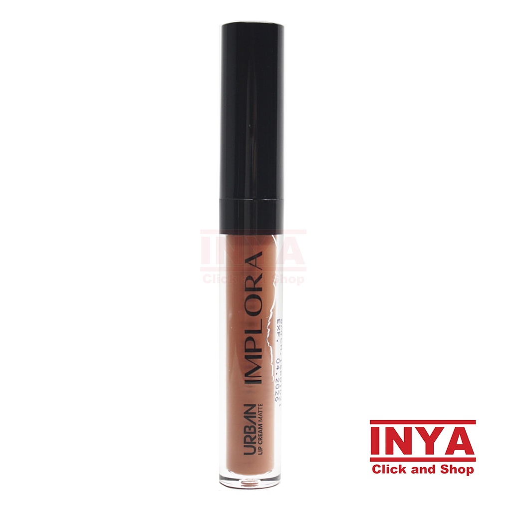 IMPLORA URBAN LIP CREAM MATTE 01 DUSKY NUDE 2.9gr