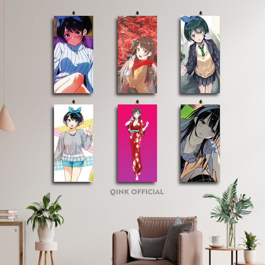 21-40 HIASAN DINDING JUMBO RUKA SARASHINA KANOJO OKARISHIMASU 15X30 CH2PC/G0BDP/ DEKORASI KAMAR PRIA