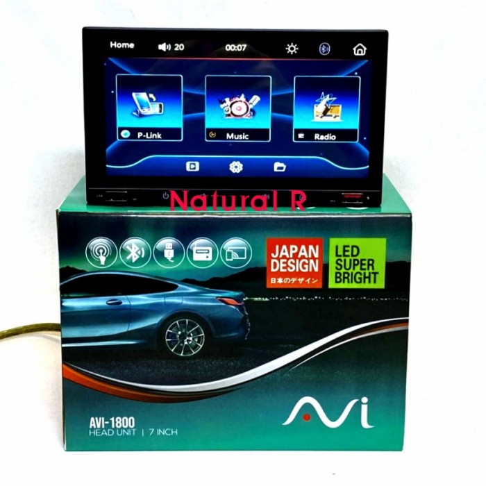 TV MOBIL HEADUNIT AVI 1800 DS MK II - AVI1800 ONLY