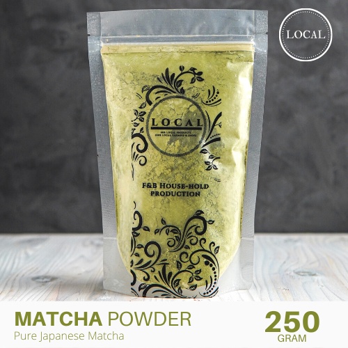 

PURE JAPANESE MATCHA POWDER | BUBUK MATCHA 250 GRAM | LOCAL