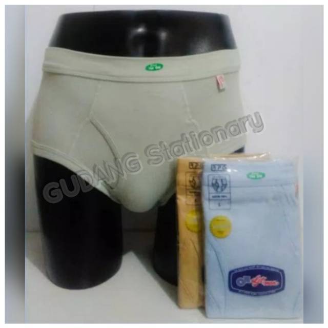 GT Man Brief Classic 704BW [ Isi 12 Pcs ]