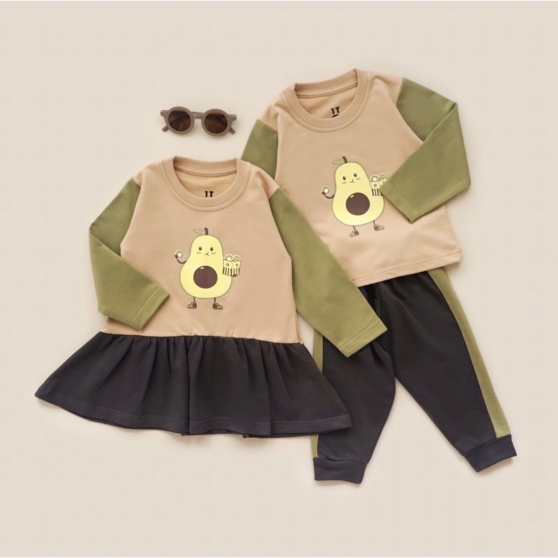 RACHIDKIDS / BAJU ANAK LUCU / DAILY SET ANAK / SWEATSHIRT ANAK LUCU / YOKINA SERIES