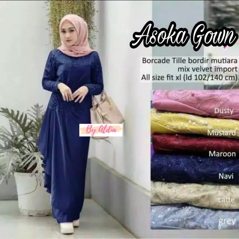 Asoka Gown maxy dress by Aldia