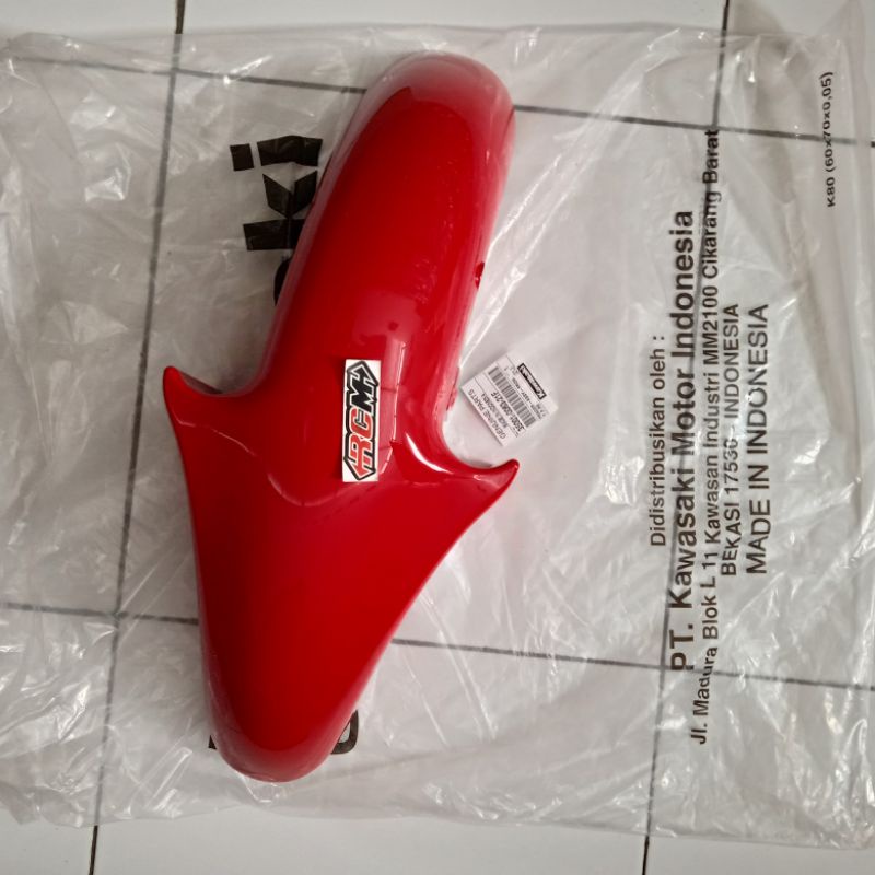 35001-0063-21F 14E 14H 3X 415 SELEBOR SLEBOR SPAKBOR SEPAKBOR DEPAN DPN NINJA 150R 150 R SS MERAH RED HIJAU PUTIH WHITE BLUE BIRU HIJAU GREEN LIME ORI ORIGINAL KAWASAKI KGP ASLI