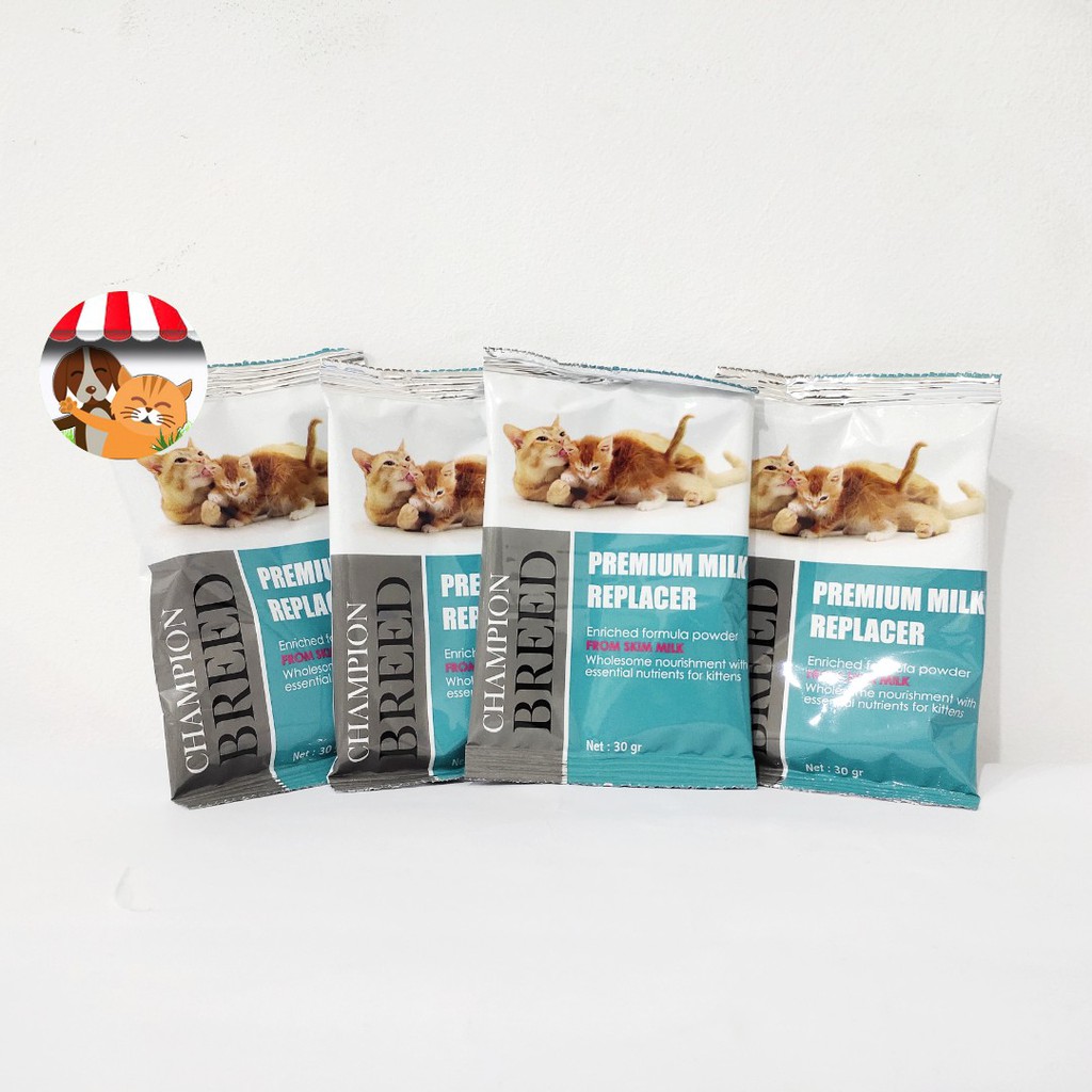 Susu Champion Breed 30gr - Susu Premium Anak Kucing