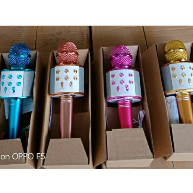 Mic Karoke Bluetooth Portable Wireless ORI