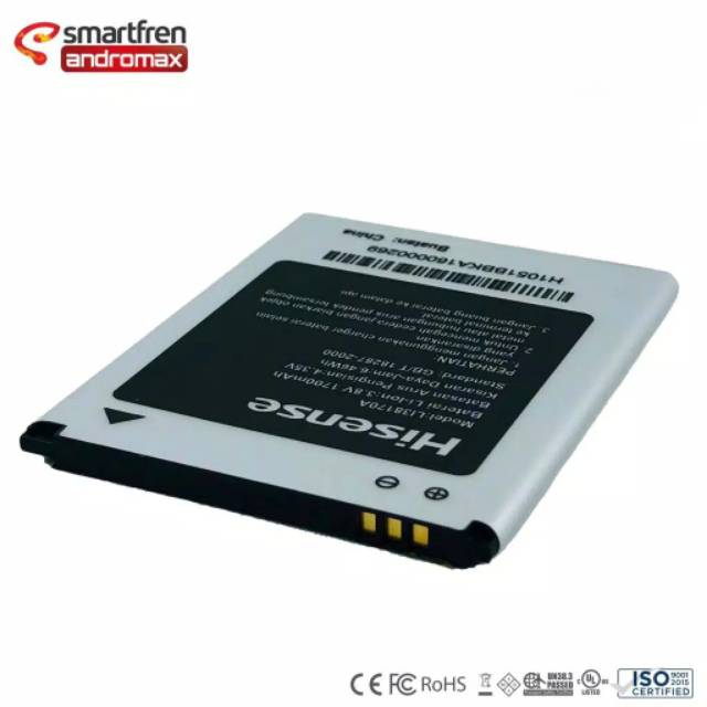 Baterai Battery Batre Andromax Smartfren U2 E2 Plus E2+ Qi LI38170A