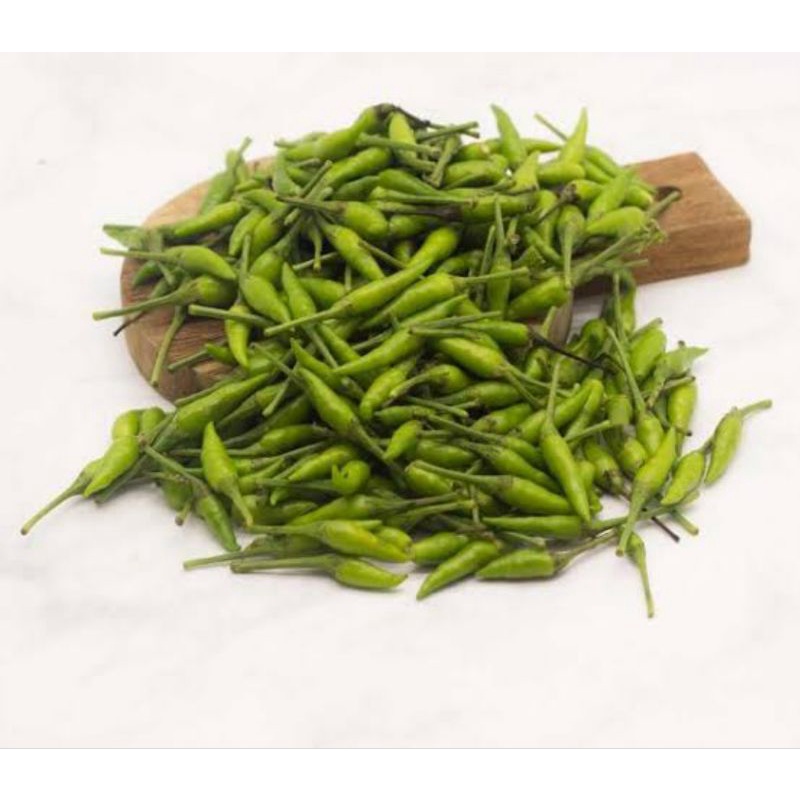 

CABE HIJAU KECIL / TIUNG MENTAH 250 GRAM