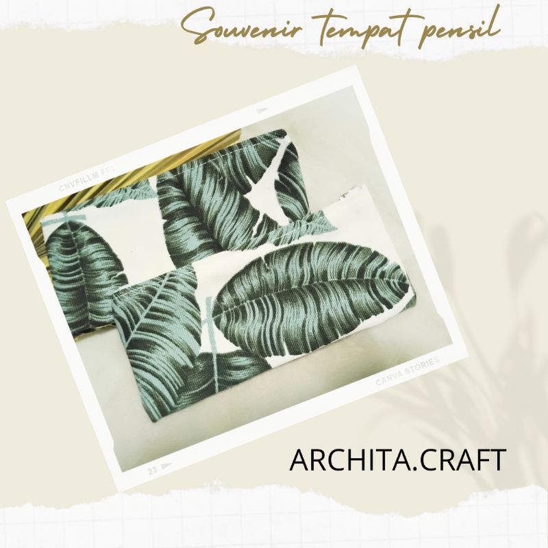 

Souvenir tempat pensil /tempat pensil