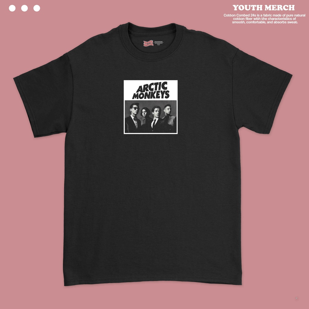 Kaos Musik Arctic Monkeys - Musik Merch | Unisex | Baju Band Arctic Monkeys | Arctic Monkeys Tees