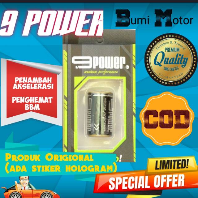 9 Power 9power nine power Coil Booster  Peningkat Akselerasi  Penghemat BBM  mobil sepeda motor