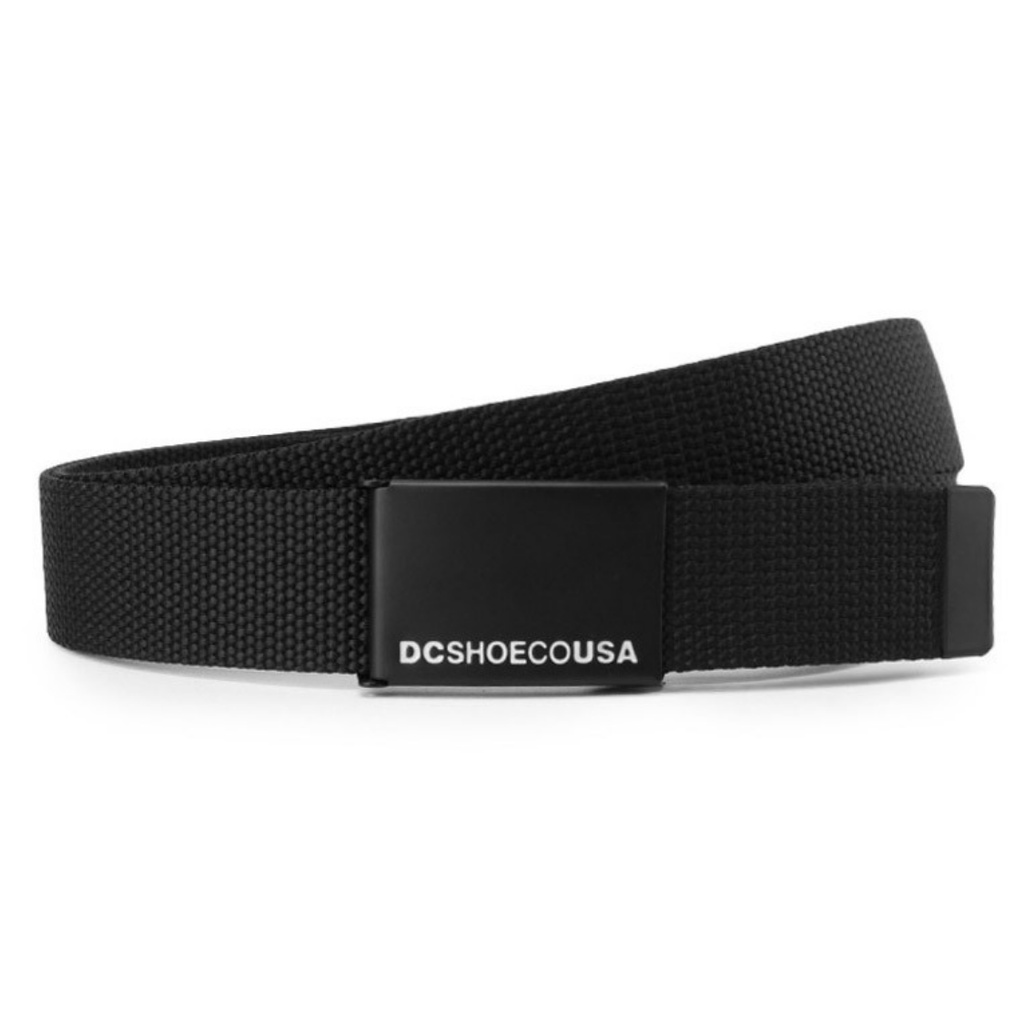 DC Shoes Web Belt 2 Black Gesper Sabuk Ikat Pinggang ORIGINAL 100%