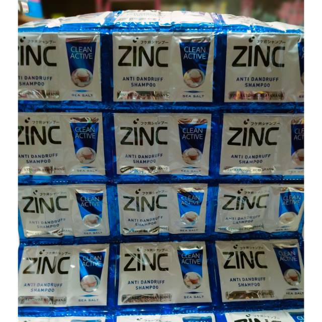 

Shampho Zinc 1 Renceng isi 24 sachet/Renceng