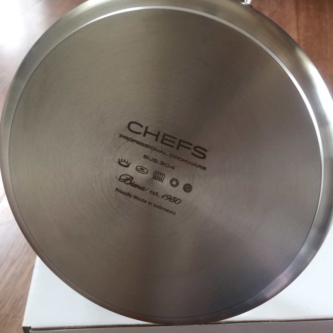 Panci Susu Saucepan 20 Cm Bima Chefs Shallow Pan