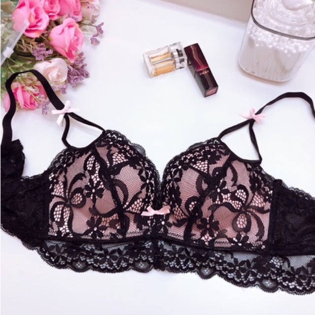 BRA (K-F21) FASHION KOREAN STYLE FULL LACE PREMIUM