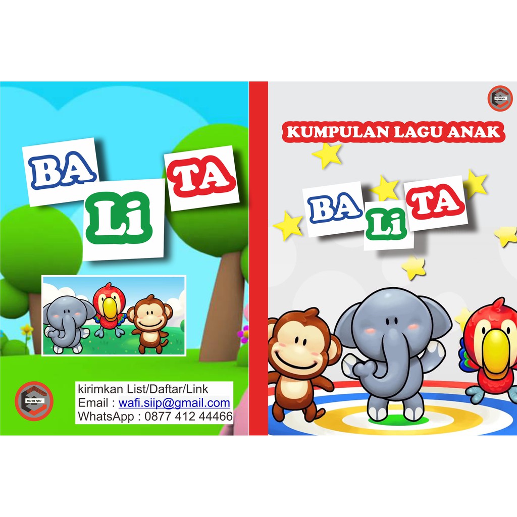 DVD Lagu Anak BALITA Bahasa Indonesia