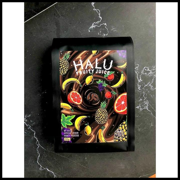 

Halu Fruity Juice Biji Kopi Gunung Halu (Roasted Beans) 200 Gr
