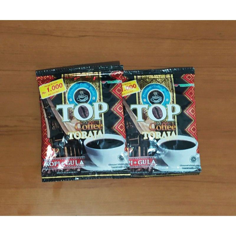 Top Coffe Toraja 12 x 25gr