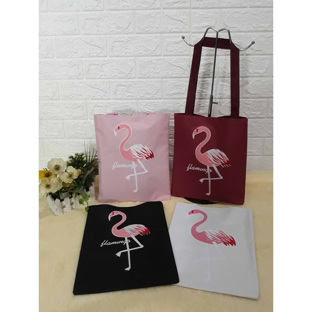 YA 467 - Flamingo tas tote/Tas Totebag