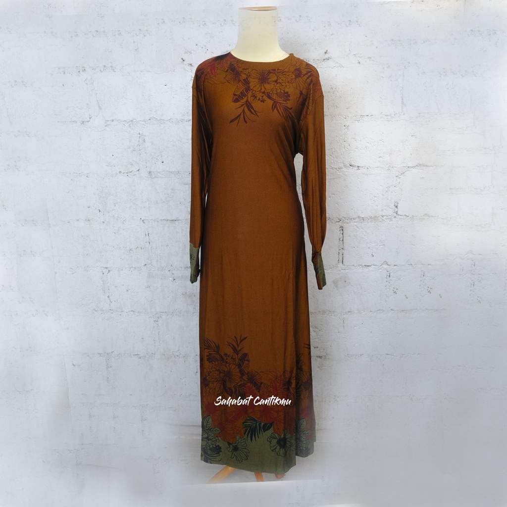 Gamis Calvin Jeans Motif Batik Original Brand By Tifanny