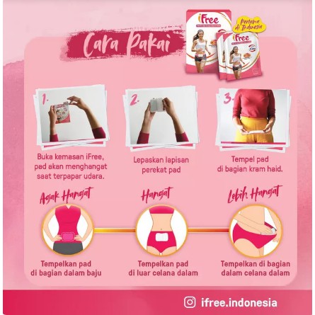 iFree Caplang paket 2box atau 4pcs - pad terapi untuk nyeri haid