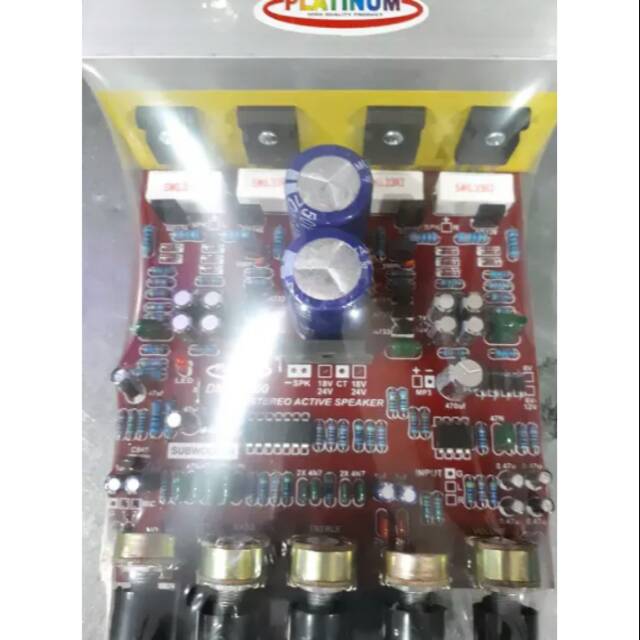 KIT AKTIF SPEAKER STEREO 150W TIP MOSPEC DMS-2200