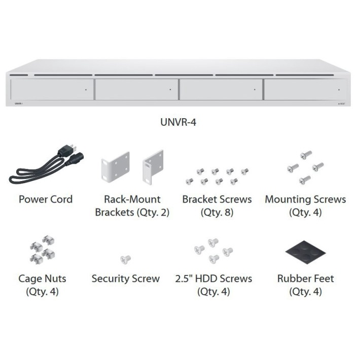 Ubiquiti UNVR UniFI Protect Network Video Recorder