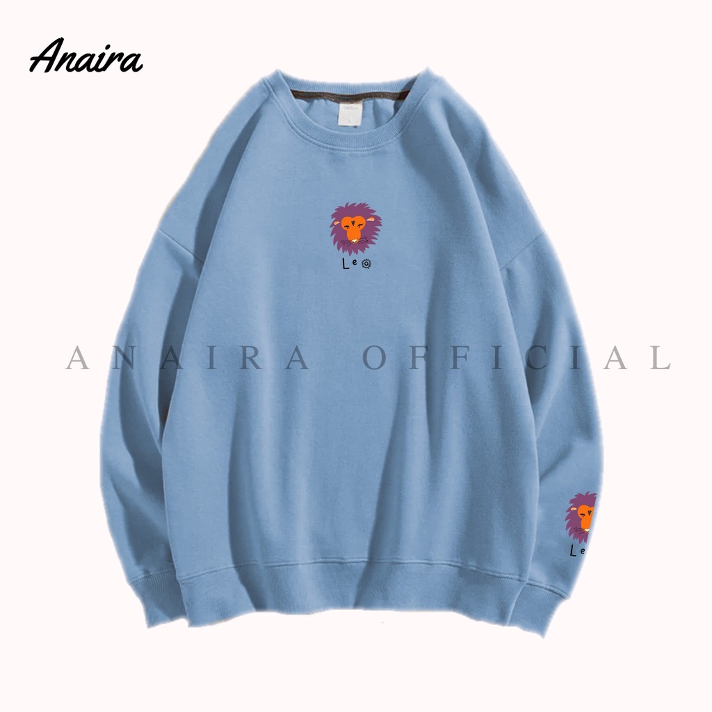 LEO SWEATER CREWNECK WANITA ANAIRAOFFICIAL