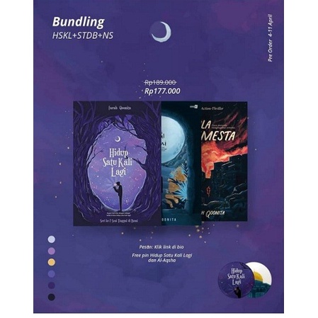 

DISKON SPESIAL NOVEL HIDUP SATU KALI LAGI BY FARAH QOONITA TERBARU