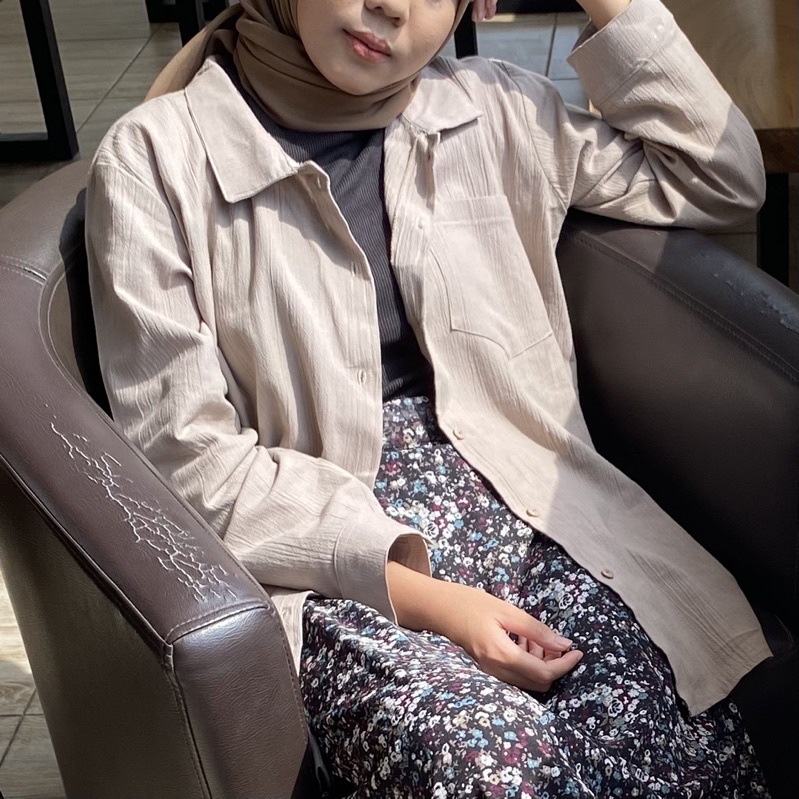 arumi shirt - kemeja linen oversize