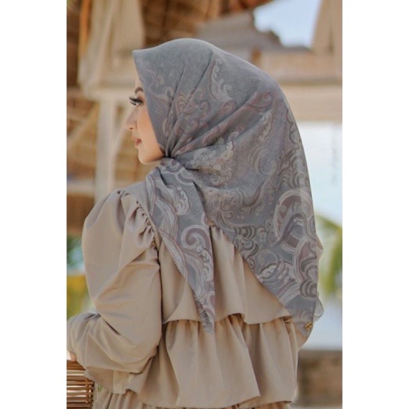 The Wave Series Voal Buttonscarves Stormy Preloved