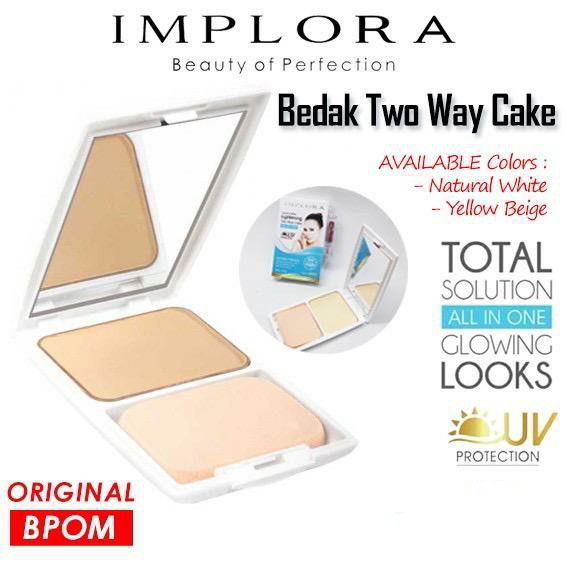 [BPOM] IMPLORA Bedak Two Way Cake - Bedak Padat-4