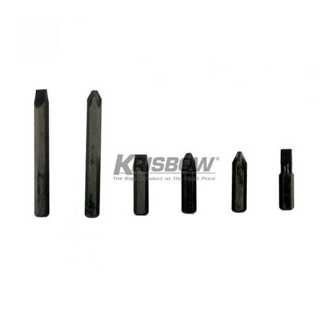 OBENG SPARE BIT SET FOR IMPACT SCREWDRIVER KRISBOW KW0102002
